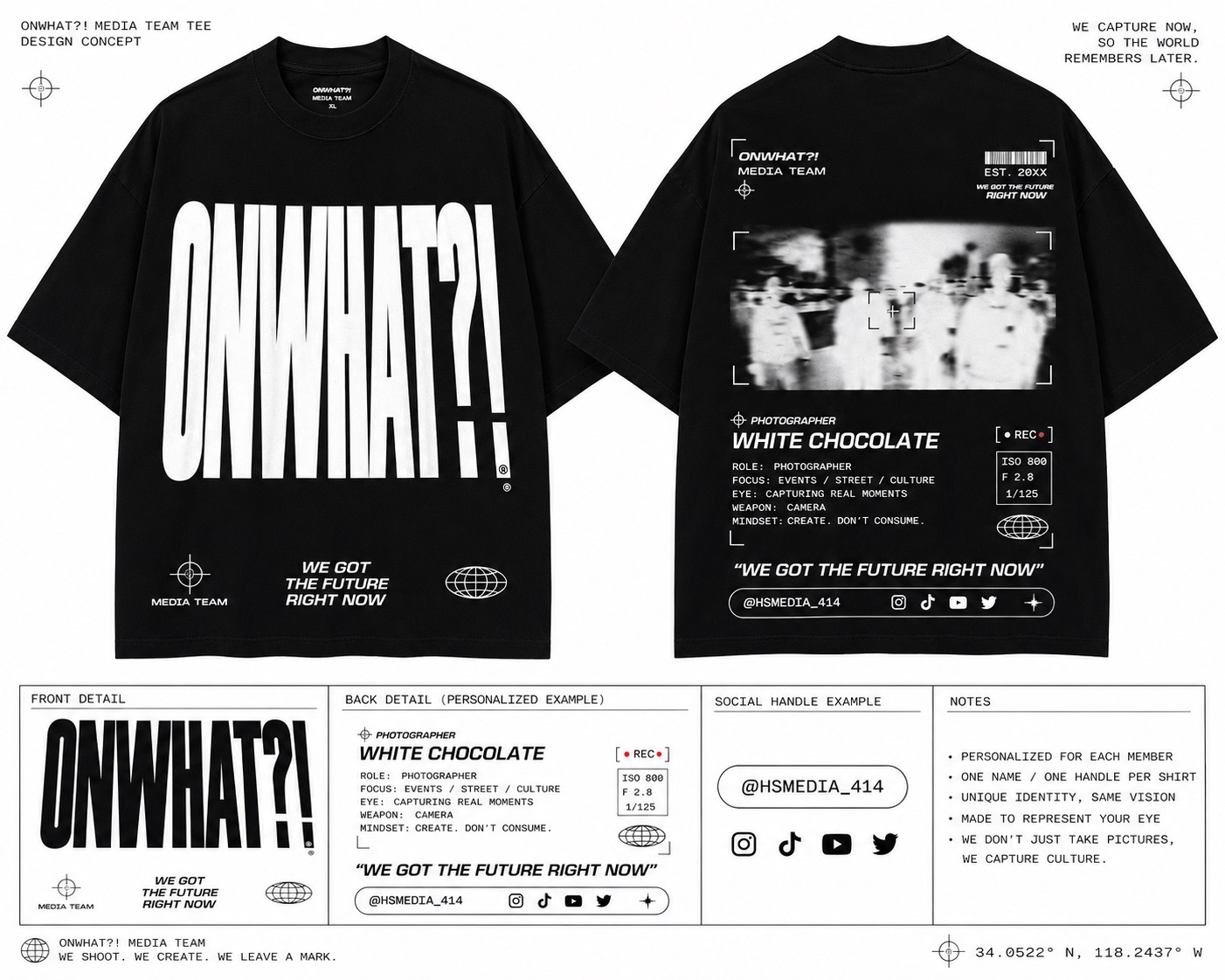 ONWHAT?! CUSTOM TEE