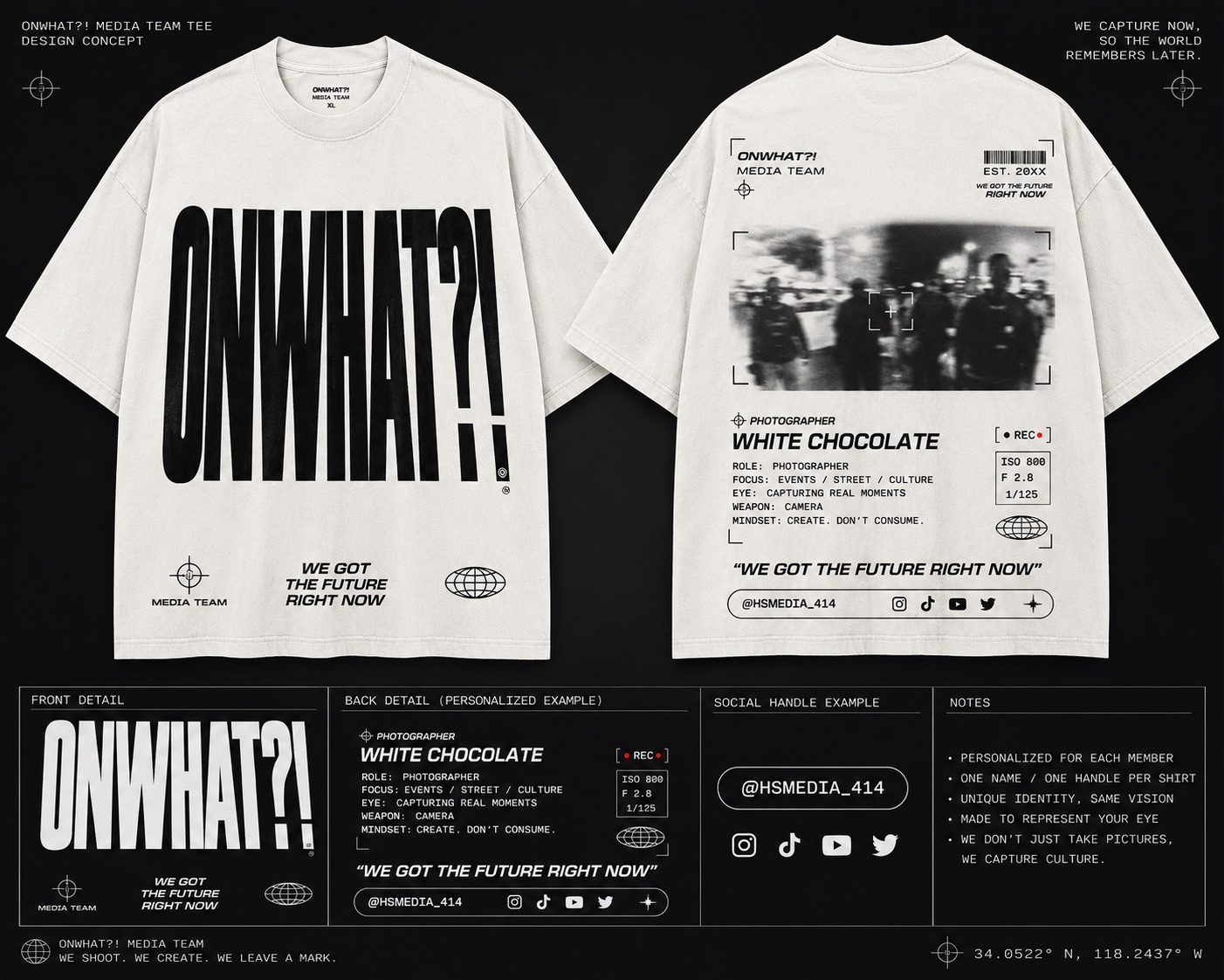 ONWHAT?! CUSTOM TEE