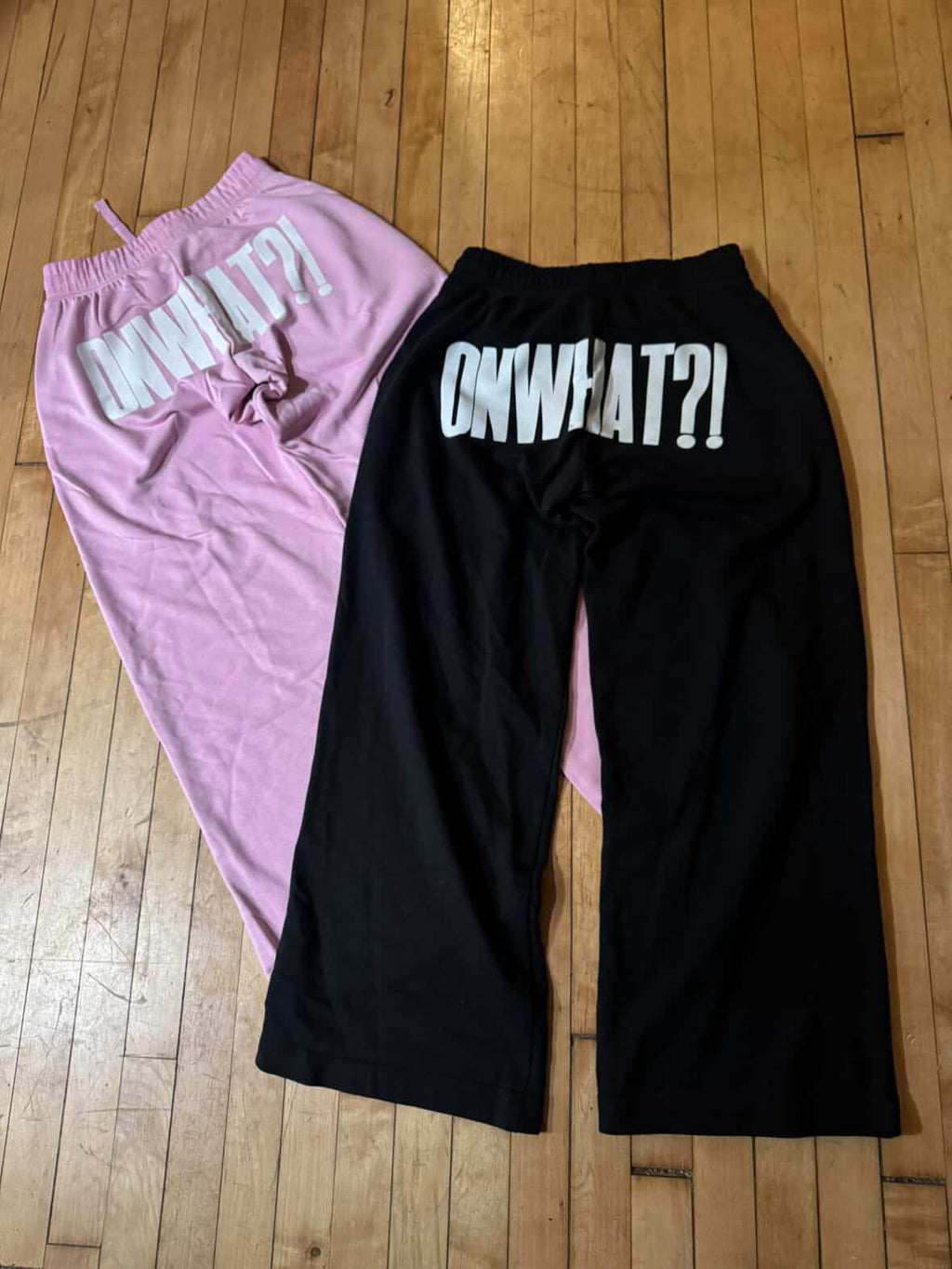 ONWHAT?! LOGO SWEATPANTS