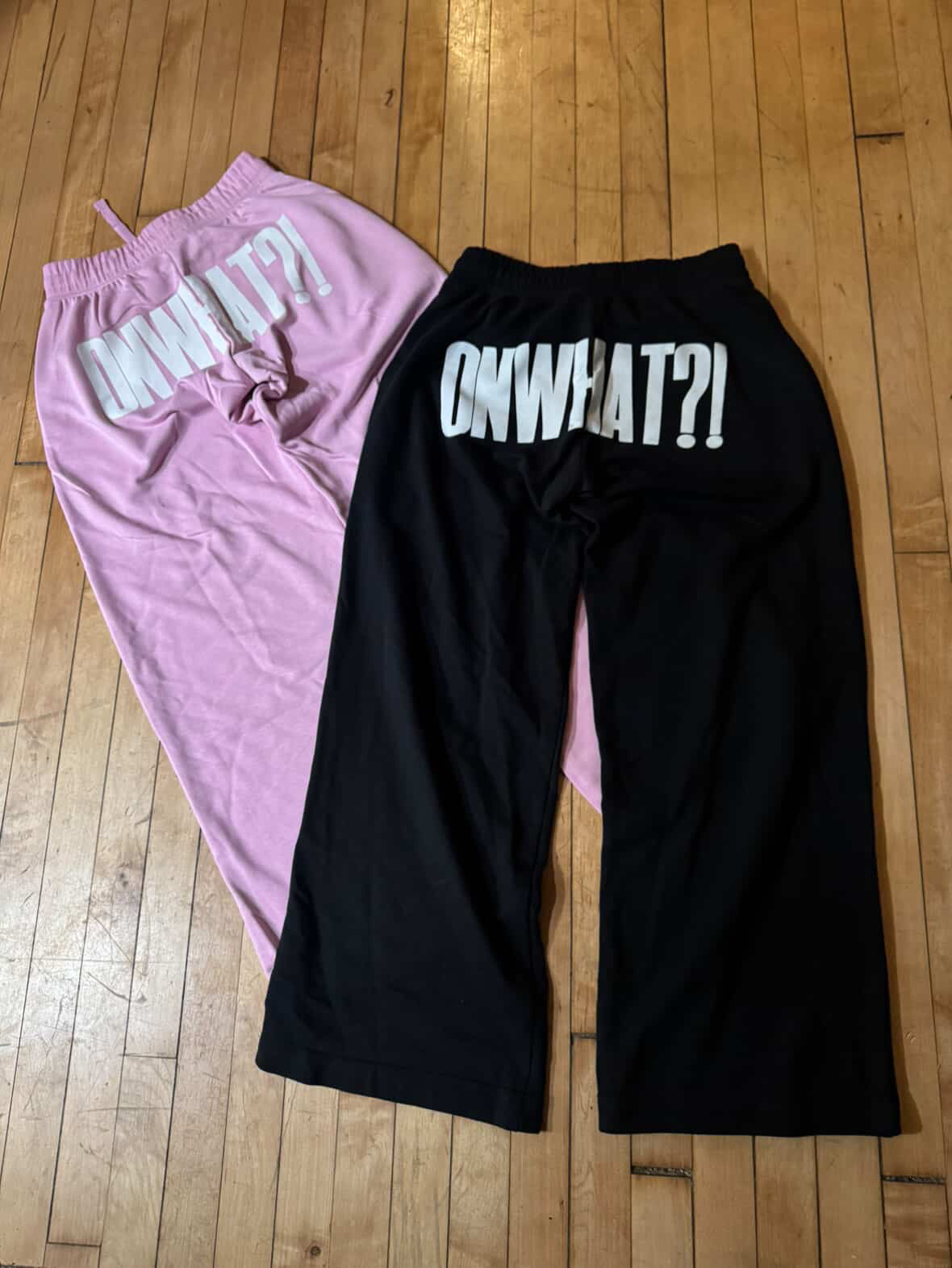 ONWHAT?! LOGO SWEATPANTS
